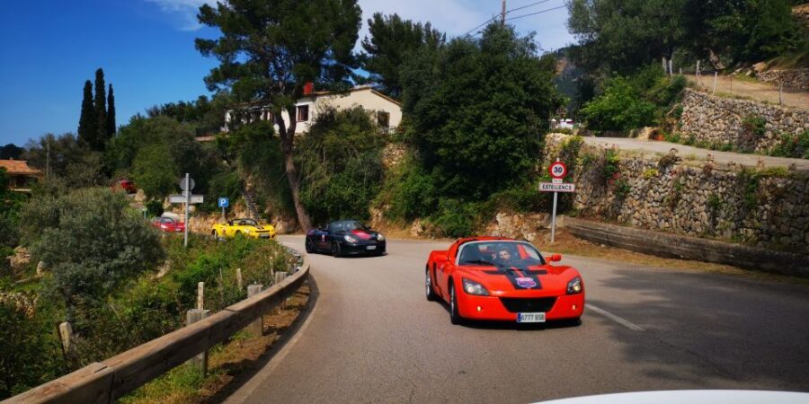 Mallorca: Cabrio Sports Car Tour - Serra de Tramuntana by road: Esporles, Banyalbufar, Estellencs, and the Ricardo Roca Viewpoint