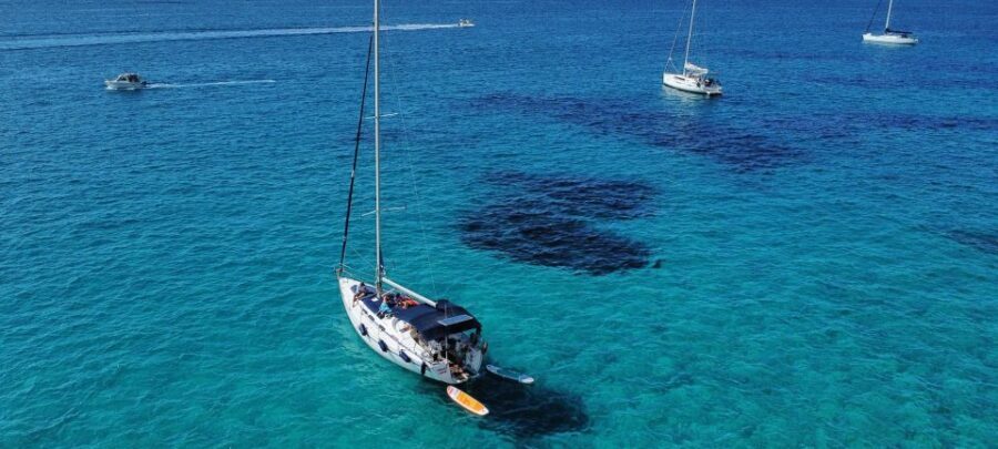Mallorca: Cala Vella Boat Tour with Swiming, Food, & Drinks - Stop 3: Cala Blava (Caves, Photos, and a Break)