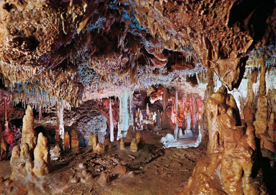 Mallorca: Caves of Hams, Blue Cave and audiovisual - The Sea of Venice music show: Magical Mozart and visuals