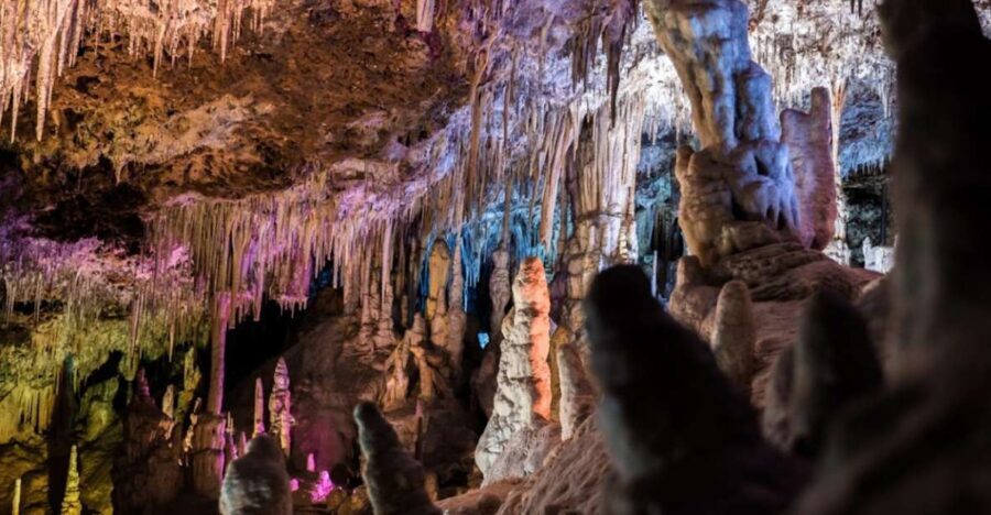 Mallorca: Day Trip to Caves of Hams & Optional Dinosaurland - When the Tour Adds Dinosaurland on Thursdays