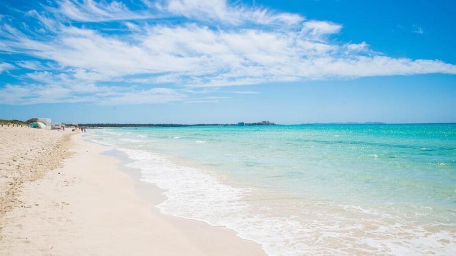 Mallorca Experinence: Es Trenc con Paddlesurf y Snorkel - Platja des Trenc: paddle first, then snorkel
