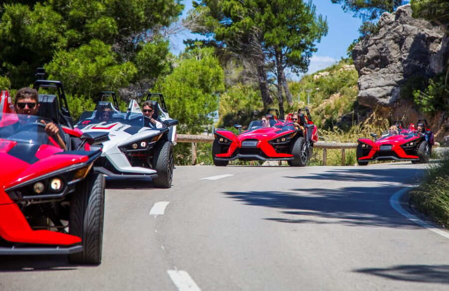 Mallorca: Formula Car and Buggy combo tour - The real thrill: Slingshot + buggy driving in Mallorca
