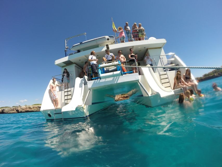 Mallorca: Glass-Bottom Catamaran Along the East Coast - Glass-Bottom Catamaran: What You See Under the Water