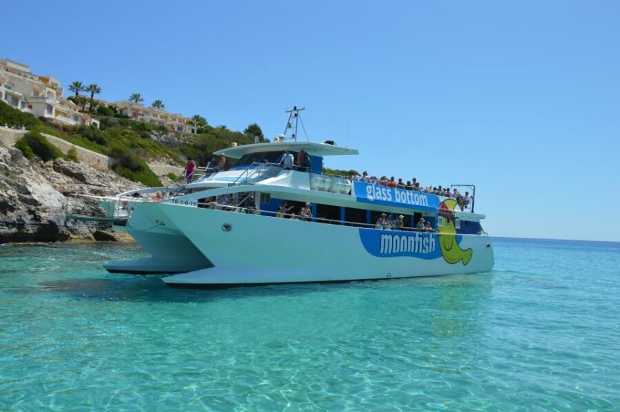 Mallorca: Glass-Bottom Catamaran Along the East Coast - Caves and Swim Stops: The Real Payoff at Cala Varques and Friends