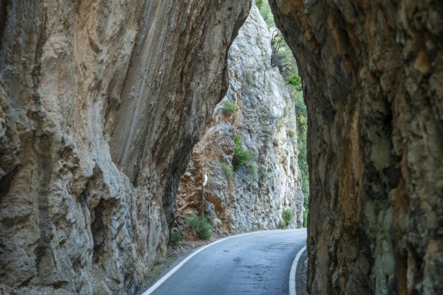 Mallorca: Island Tour with Boat, Tram & Train from the South - Sa Calobra Cove and Torrent de Pareis: cliffs, steps, and a surreal setting