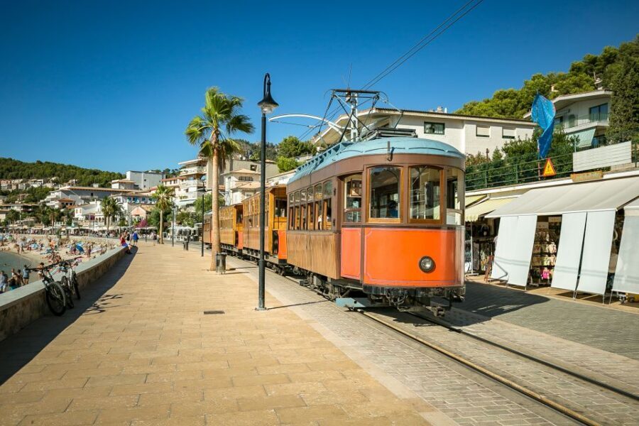 Mallorca: Island Trip by Train, Tramway, and Boat - The 1912 wooden train to Sóller: nostalgia with real views