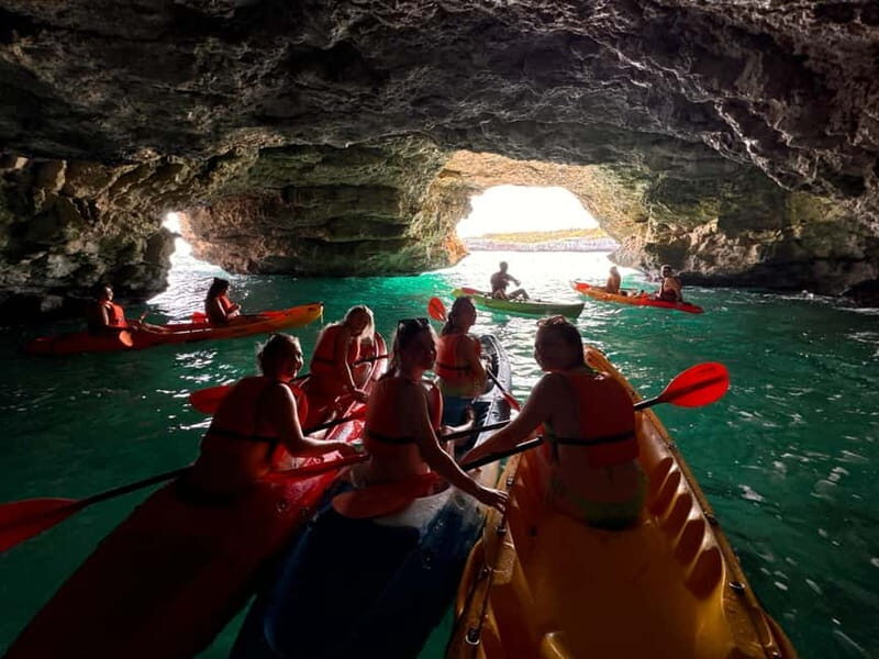 Mallorca: Kayak and Paddle Surf excursion through crystal clear water caves - Coasteering Sites With a Real Safety Check