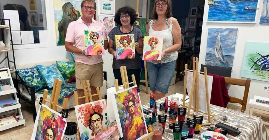 Mallorca/Porto Cristo: Paint your own Frida Kahlo - Key highlights at a glance