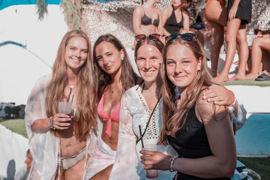 Mallorca: Project X Pool & Foam Party with Drinks & Snacks - Inside the Venue: Small Pool, DJ Zone, VIP Area, and a Dance Floor