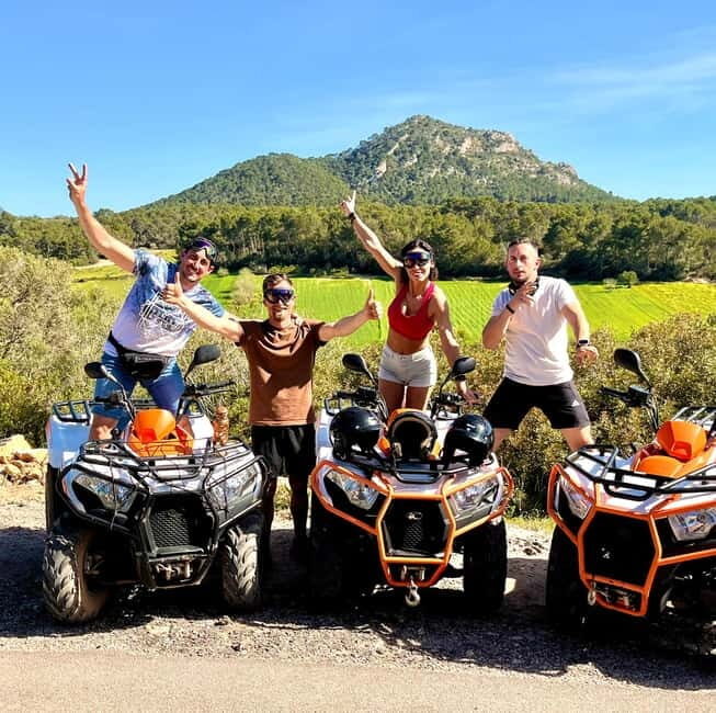 Mallorca: Quad Bike Tour, Snorkeling, and Cliff Jumping - Riding the New MXU 300 Quads: Confidence First, Then Curves