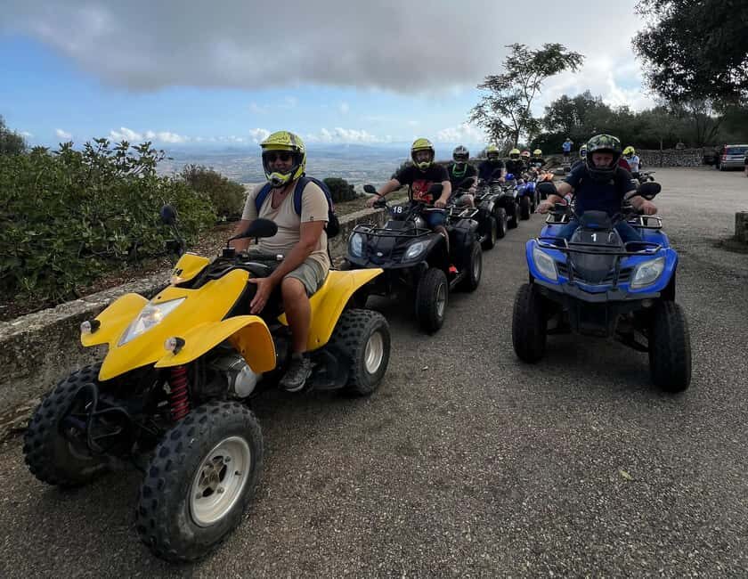 Mallorca: Quad Tour with Beach Stop and Mountain Views - Village driving and time in Algaida: the real Mallorca feel