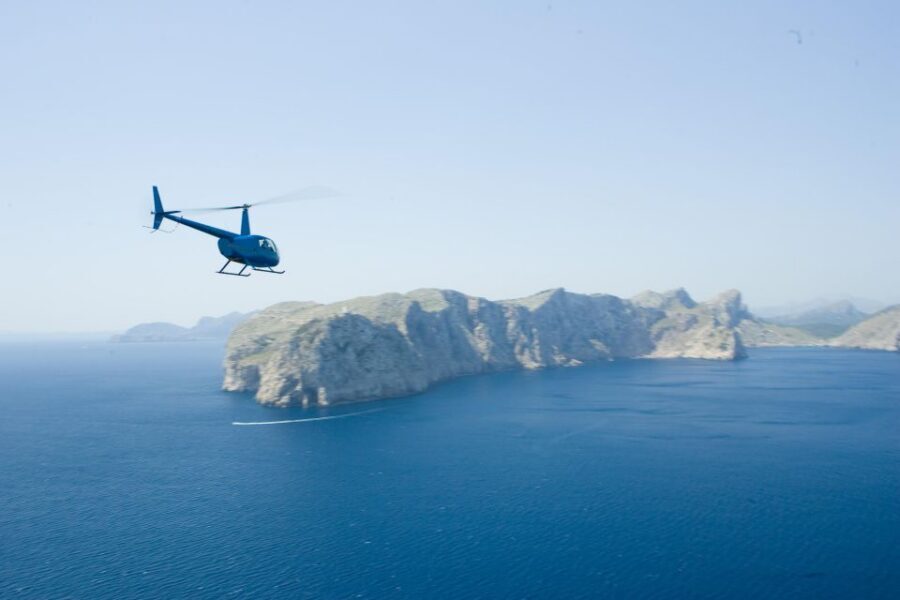 Mallorca: Scenic Helicopter Tour Experience - Sa Calobra in 42 Minutes: Crystal-Blue Water Gets Added