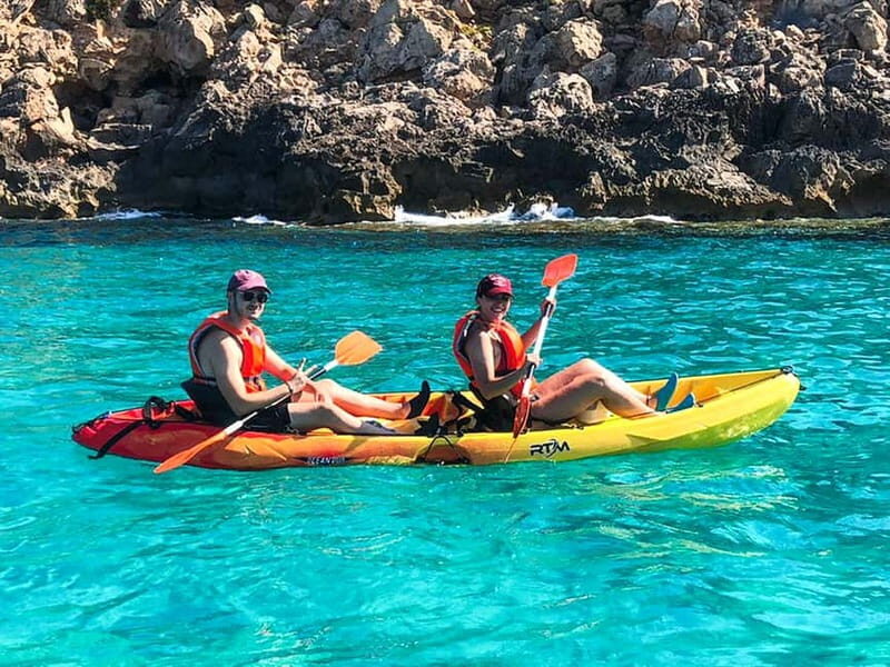 Mallorca: Sea Cave Kayaking Tour with Snorkeling and a Snack - Photos Without the Phone Stress (And a Chance to Go Light)
