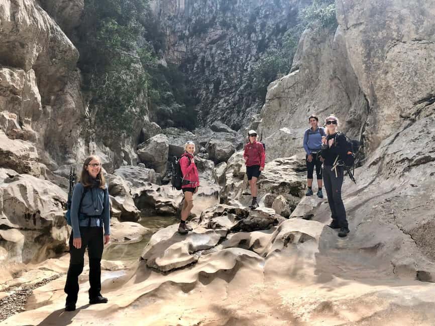 Mallorca: Torrent de Pareis Hiking Adventure - The Canyon Route in Motion: Lluc, S’Entrefoc, and Downhill Work