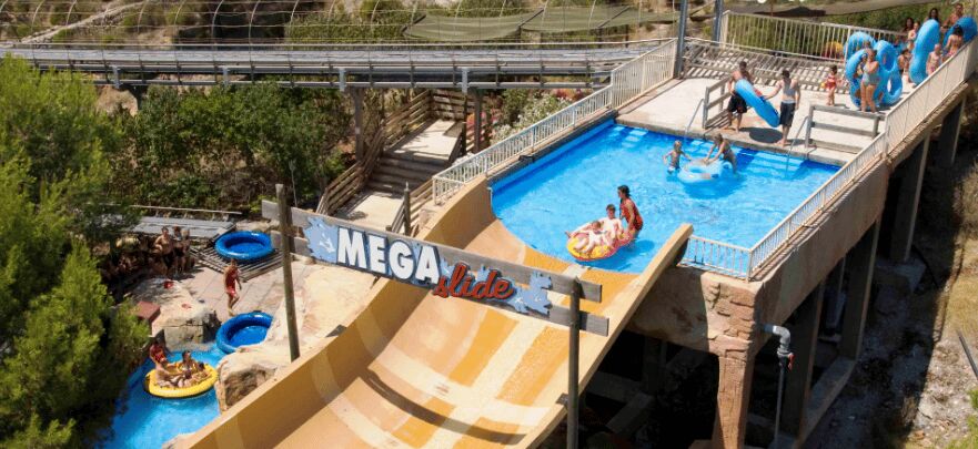 Mallorca: Western Waterpark Tickets with Transfer - The Beast and the biggest vertical drop in Europe