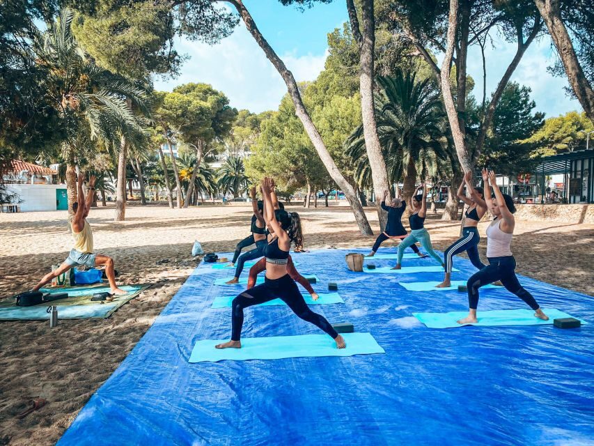 Mallorca: Yoga and Brunch on Palmanova Beach - Key things to know before you go