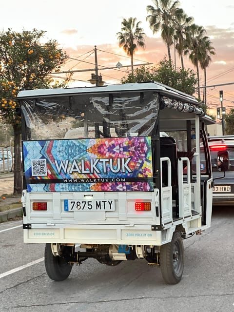 New in Palma! Tuk Tuk Tour: Discover the city in a unique way. - A one-hour tuk-tuk plan for first-time Palma