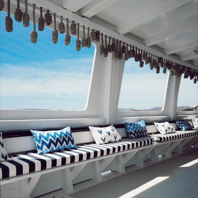 Palma Bay: Boat Tour with BBQ, Snorkelling, & Sunset Option - Boarding the Super Delfin Verde in Can Pastilla