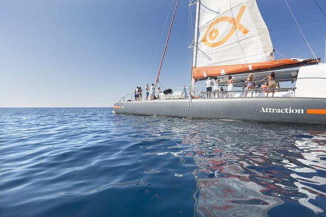 Palma Bay Catamaran Half-Day Cruise - Getting onto the boat at Muelle Golondrina (easy, but be on time)