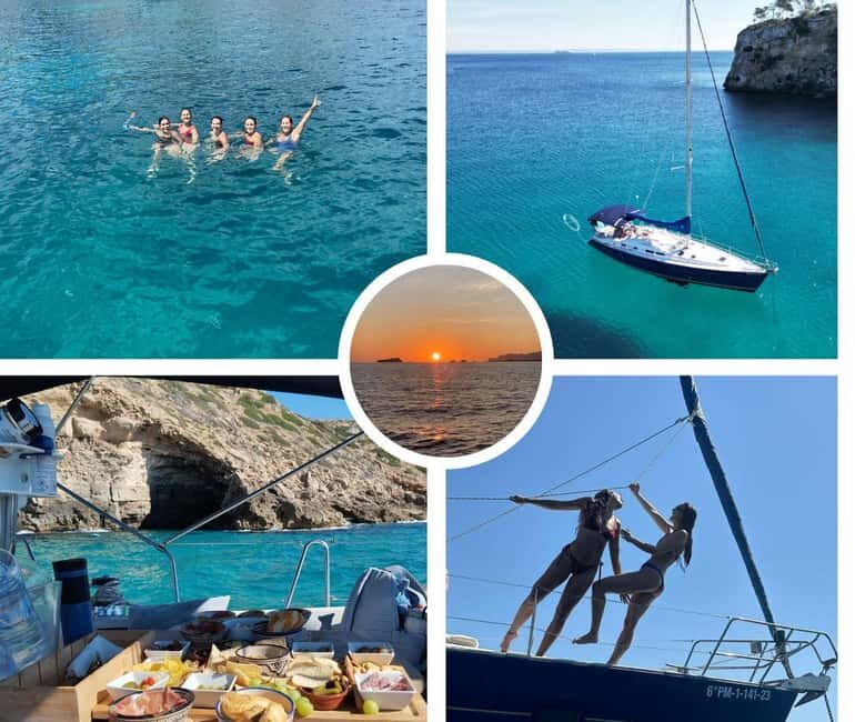 Palma Bay: Sailing Boat Trip w/ Water Toys, Snacks & Drinks - Palma Bay by Sail: How the 4 to 6 Hours Usually Play Out
