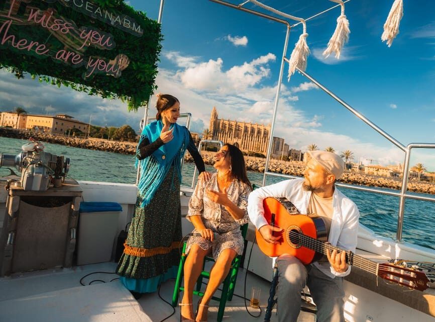 Palma : Boat Trip with Live Flamenco Show - Palma Cathedral views: why sailing matters more than a photo stop