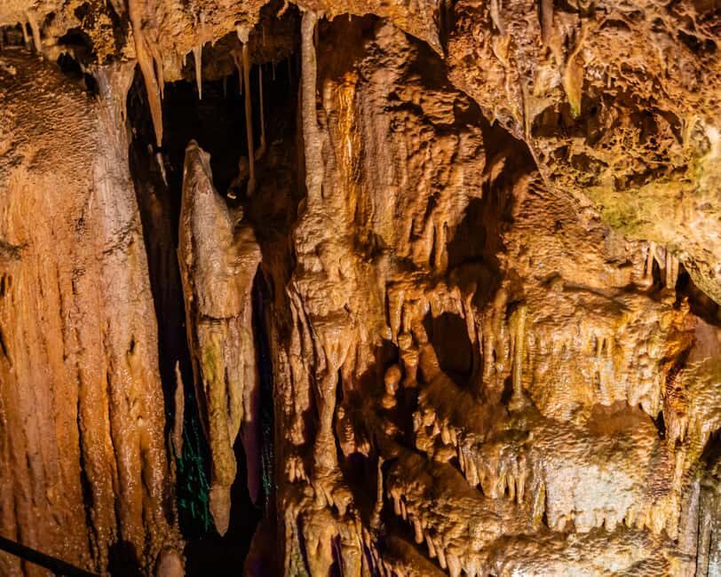 Palma: Caves of Genova Ticket & Digital Informational Video - Your visit flow: from the main restaurant entrance to the 36 m descent