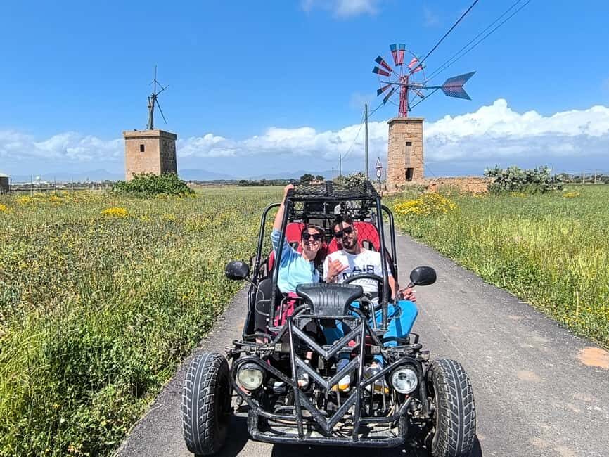 Palma de Mallorca: 2-Seater Buggy Adventure - The cove stop: 30 minutes to swim, sunbathe, and walk the shore