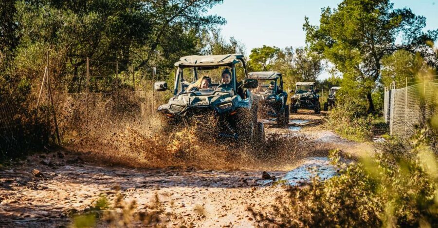 Palma de Mallorca: Off/On Road Buggy Tour with 2 or 4 Seater - Llucmajor outskirts and switchbacks toward the mountain viewpoint