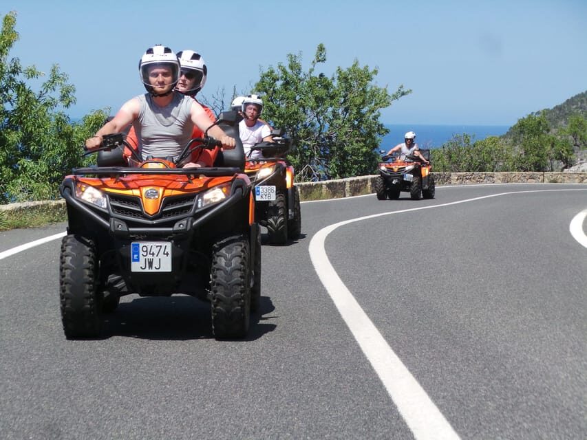 Peguera: Quad full day Tour - Banyalbufar and Estellencs: coastal villages before the viewpoint sprint