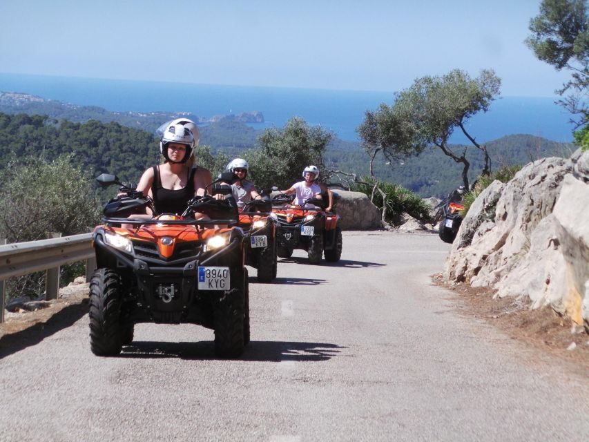 Peguera: Quad Tour - The route in order: Es Capdellà, Andratx, S’Arracó, Sant Elm, Port d’Andratx, Camp de Mar