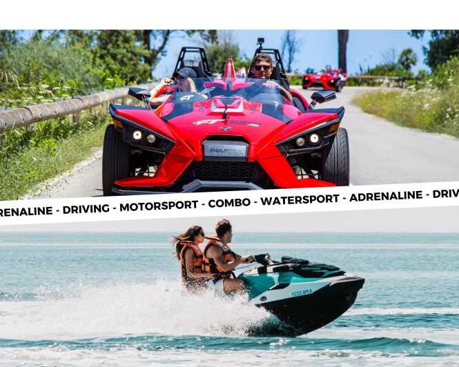 Peguera: Racing Car Drive and Jet Ski Combo Tour - What’s included (and what costs extra)