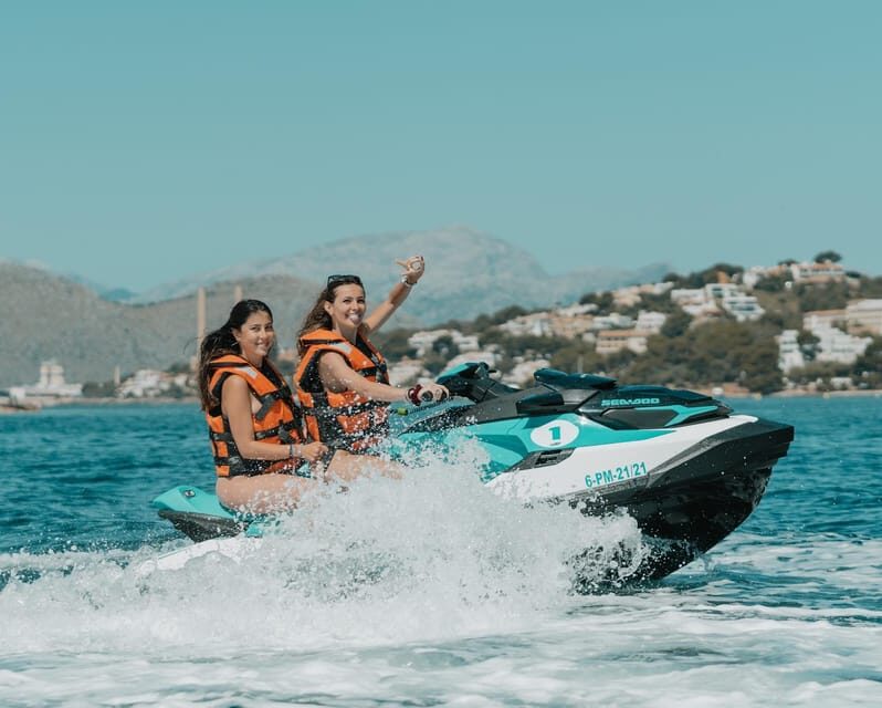 Peguera: Racing Car Drive and Jet Ski Combo Tour - The race car drive: turns, viewpoints, and real speed