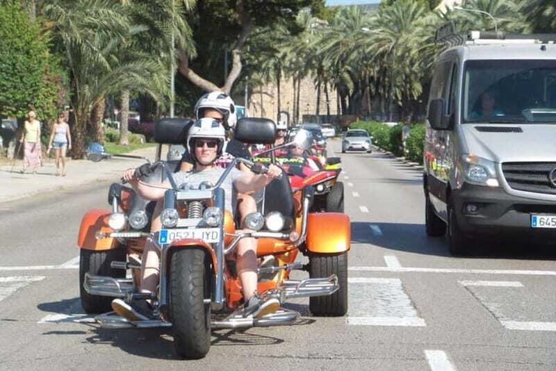 Peguera: Trike Tour - Peguera meeting point: the vibe, the briefing, and the timing