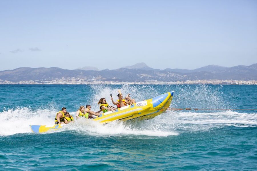 Playa de Palma: Banana Boat Ride - Finding Life & Sea at Playa del Arenal (No Stress, Just Look for the Sign)
