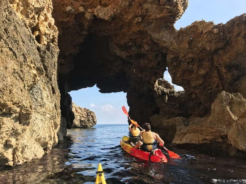 Pollença: Kayak Discovery – Snorkeling and Caves - Where this Pollença kayak tour happens: Cala Sant Vicenç in plain words