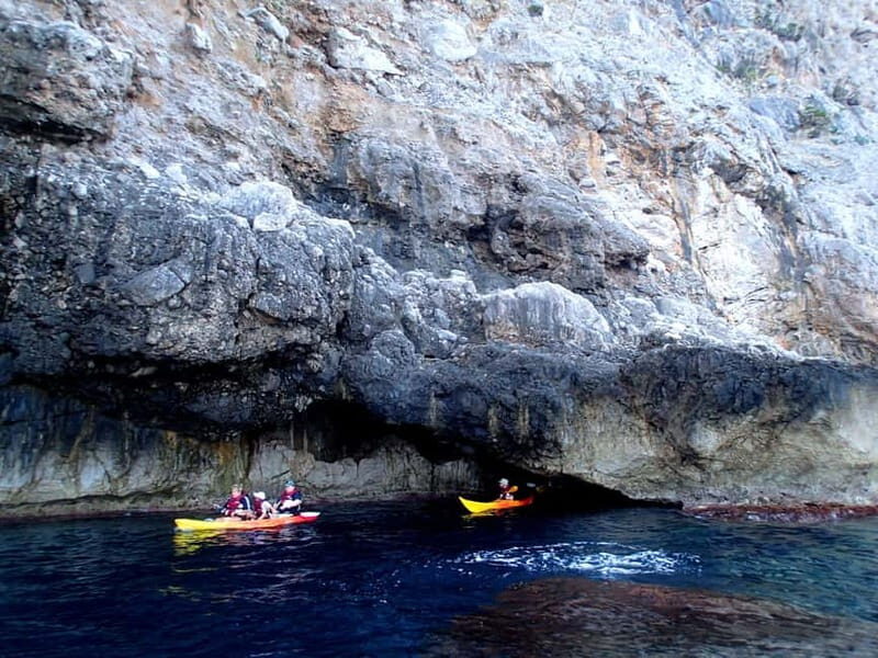 Pollença: Kayak Discovery – Snorkeling and Caves - Snorkeling in clear water: when the break is actually the highlight