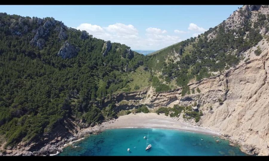 Port d'Alcúdia, Mallorca: Shared Half Day Sailing Trip - Steering, Boom Photos, and Hands-On Sailing Moments