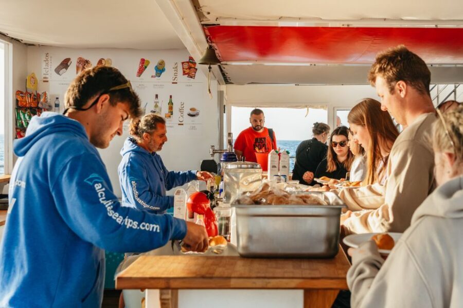 Port d'Alcudia: Sunrise at Sea & Dolphin Watching Boat Tour - Breakfast onboard: small, simple fuel for a big morning