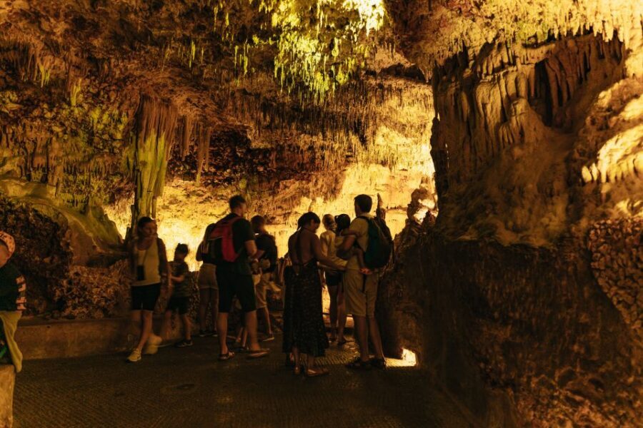Porto Cristo: Caves of Hams Entry Ticket - Rock formations and named scenes: Samson’s pillars to the Pit of Hell