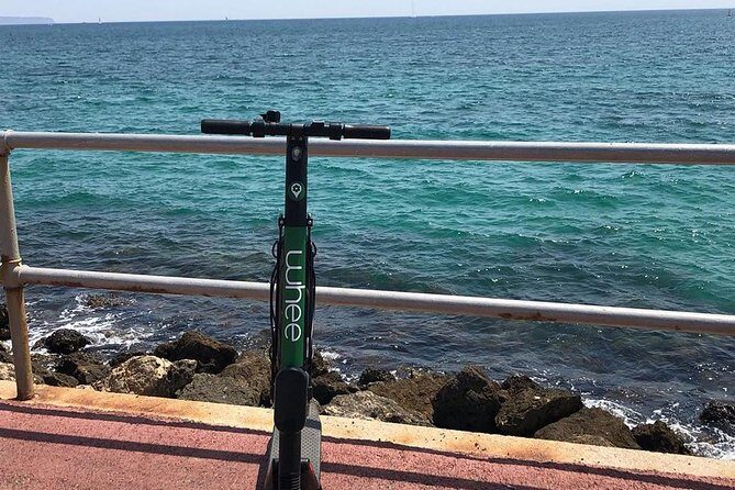 Premium electric Scooter rental with optional delivery - Riding Palma smart: safety extras, weight limit, and weather