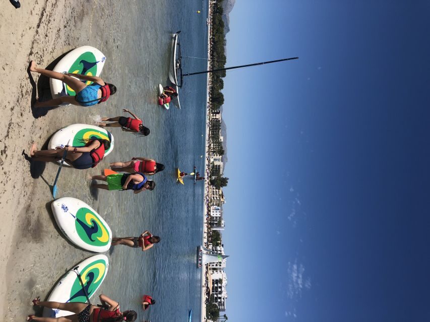 Puerto de Alcudia: Stand-Up Paddleboard Lesson - The 60-minute SUP lesson: balance, paddling, turning, braking