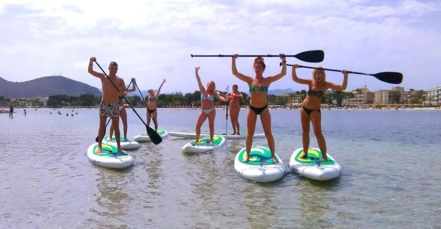 Puerto de Alcudia: Stand-Up Paddleboard Lesson - Who will love this SUP class most