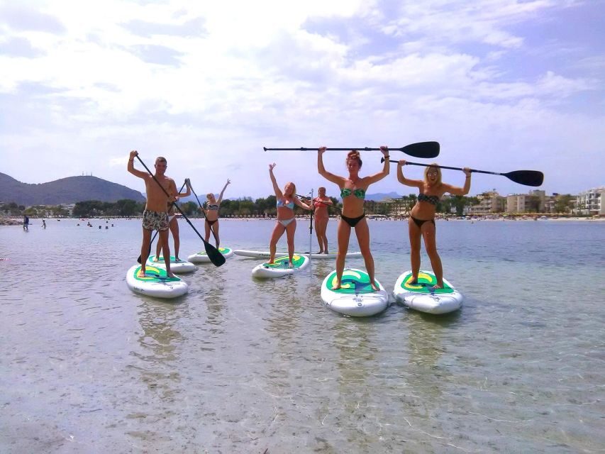 Puerto de Alcudia: Stand-Up Paddleboard Lesson - Calm water in Alcúdia: why this lesson works for beginners