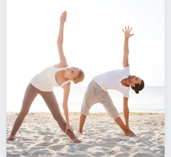 Sa Rapita / Es Trenc: Vinyasa Yoga Class at the beach - The real star: Vinyasa Flow at Es Trenc Beach