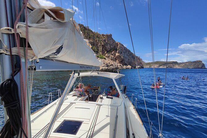 Sailing Day from Port d'Andratx - The Sea Stretch Toward North-Northwest Mallorca