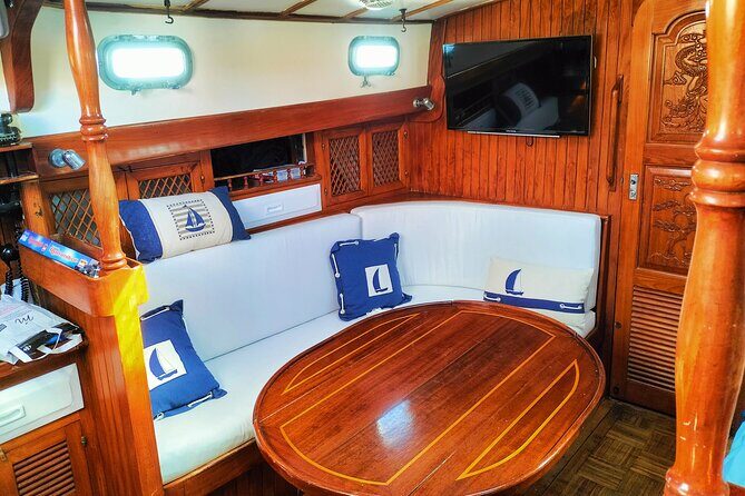 Sailing Flavors, Gastronomy and Relaxation at Sea - Included gear: paddle time, snorkel goggles, and fishing odds