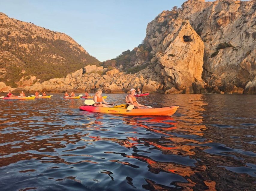 Sant Elm: Guided Kayak Sunset Tour with Picnic in a Cove - Gear and comfort: what’s included, what to bring, and what can trip you up