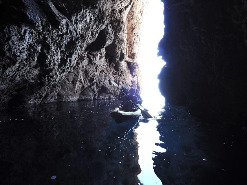Sant Elm: Guided kayak tour to Cala en Tío with caves - Gear and what to pack so the day stays easy