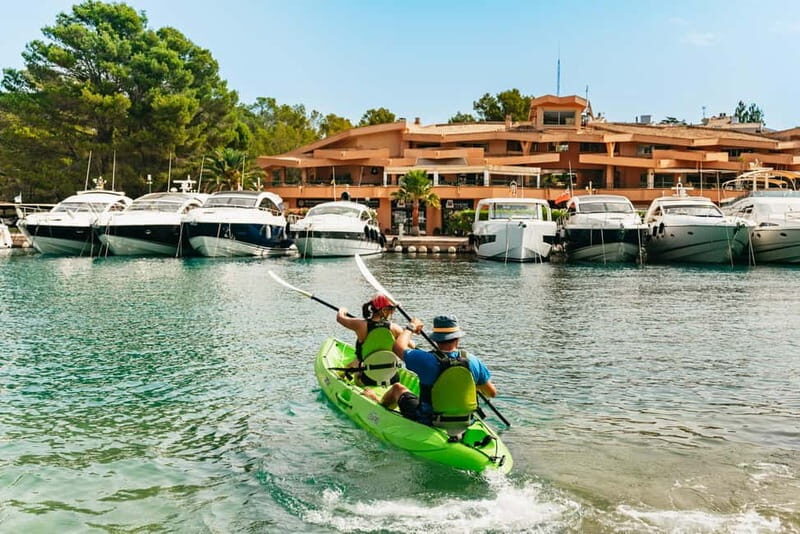 Santa Ponsa: Marine Reserve Kayak Tour - Paddling the southwest coast: cliffs, caves, and coastal pools