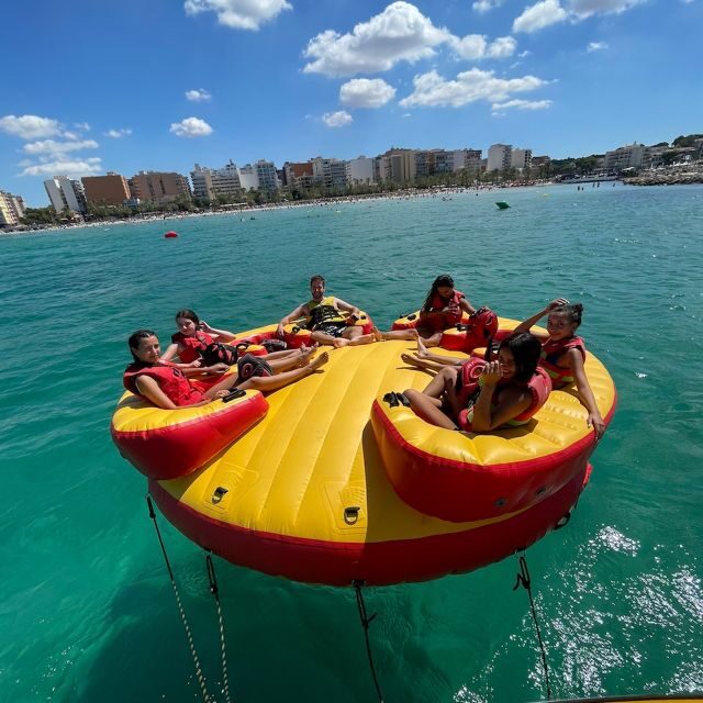 S'Arenal: Aqua Rocket Water Roller Coaster Ticket - The Inflatable Ride: How It Works on the Water Rollercoaster